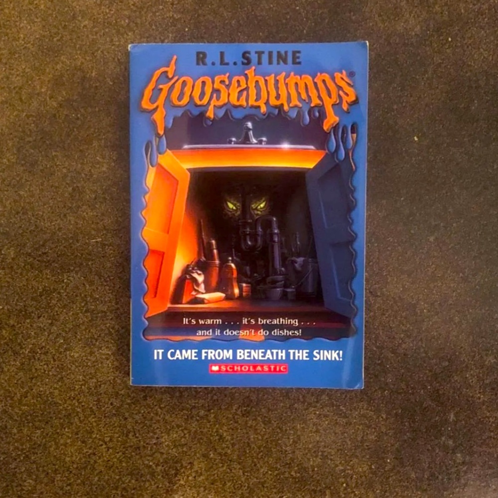Goosebumps it came from beneath the sink book